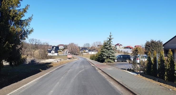 Gmina Trzciana: ukończono fragment drogi powiatowej