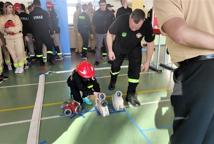 Powiatowe Zawody Sportowo-Pożarnicze – Kacper Rakoczy i Tomasz Całka mówią o zawodach