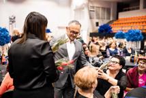 Cezary Pazura w Łapczycy - zobacz jak obchodzono Gminny Dzień Kobiet?