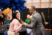 Cezary Pazura w Łapczycy - zobacz jak obchodzono Gminny Dzień Kobiet?