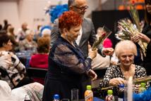 Cezary Pazura w Łapczycy - zobacz jak obchodzono Gminny Dzień Kobiet?