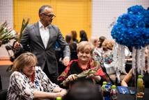 Cezary Pazura w Łapczycy - zobacz jak obchodzono Gminny Dzień Kobiet?