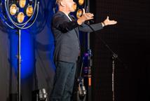 Cezary Pazura w Łapczycy - zobacz jak obchodzono Gminny Dzień Kobiet?