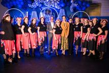 Cezary Pazura w Łapczycy - zobacz jak obchodzono Gminny Dzień Kobiet?