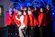 Cezary Pazura w Łapczycy - zobacz jak obchodzono Gminny Dzień Kobiet?