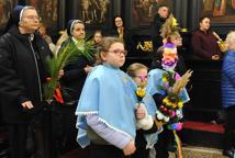 Tradycyjna procesja z palmami w parafii św. Mikołaja w Bochni