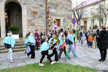 Tradycyjna procesja z palmami w parafii św. Mikołaja w Bochni