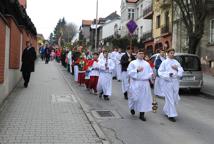 Tradycyjna procesja z palmami w parafii św. Mikołaja w Bochni