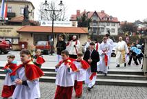 Tradycyjna procesja z palmami w parafii św. Mikołaja w Bochni