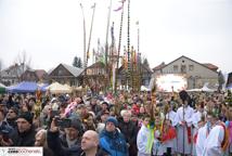 Lipnica Murowana - kto wykonał najwyższą palmę?