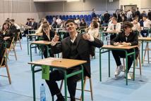 Maturzyści walczą o wyniki - matura na start