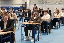 Maturzyści walczą o wyniki - matura na start