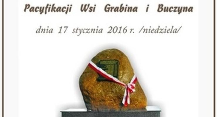 Przypomną pacyfikację Grabiny