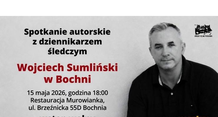 Spotkanie otwarte z dziennikarzem śledczym Wojciechem Sumlińskim
