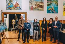 Dwa smoki w galerii Chełm – malarstwo, muzyka i taniec