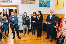 Dwa smoki w galerii Chełm – malarstwo, muzyka i taniec