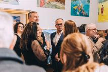 Dwa smoki w galerii Chełm – malarstwo, muzyka i taniec