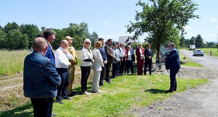 Rozbudowa drogi powiatowej w Lipnicy Górnej