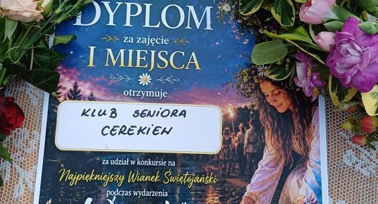 Cerekwianki uwiły najpiękniejszy wianek