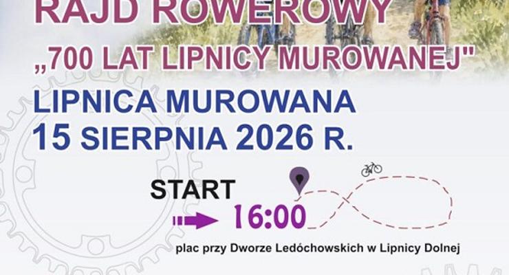 Lipnica: jubileusz na rowerze