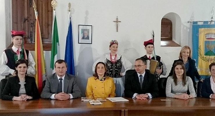 Delegacja gminy Bochnia we Włoszech