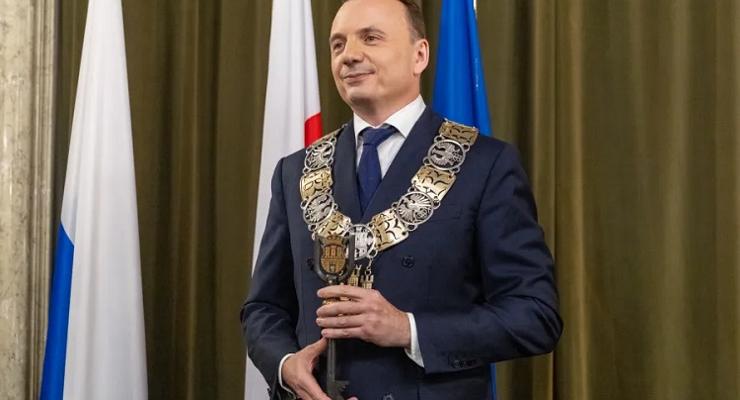 Ślubowanie Łukasza Gibały