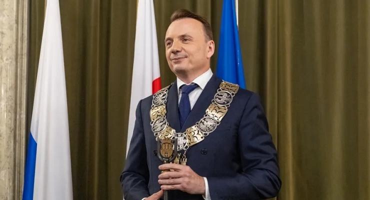 Ślubowanie Łukasza Gibały
