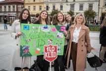 Uczniowie I Liceum ślubowali na Rynku