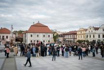Uczniowie I Liceum ślubowali na Rynku