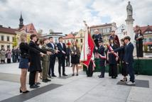 Uczniowie I Liceum ślubowali na Rynku