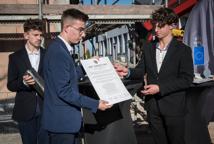 W Mechaniku rośnie nowe Centrum Kształcenia - wmurowano Akt Erekcyjny