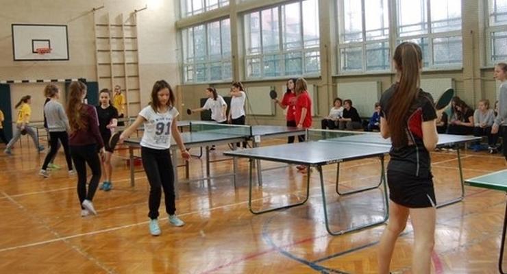 Pingpongistki z Łapanowa najlepsze w powiecie