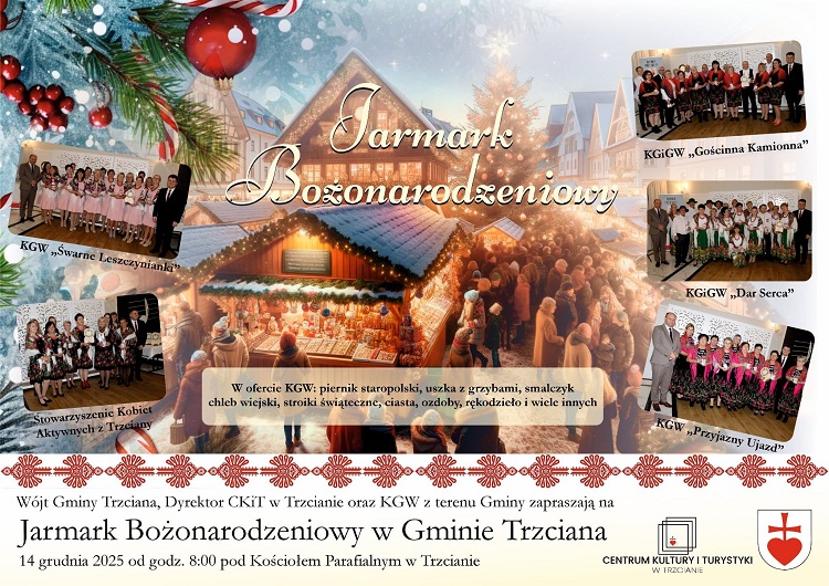 Jarmark świąteczny w Trzcianie