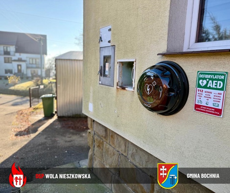Defibrylator w Woli Nieszkowskiej