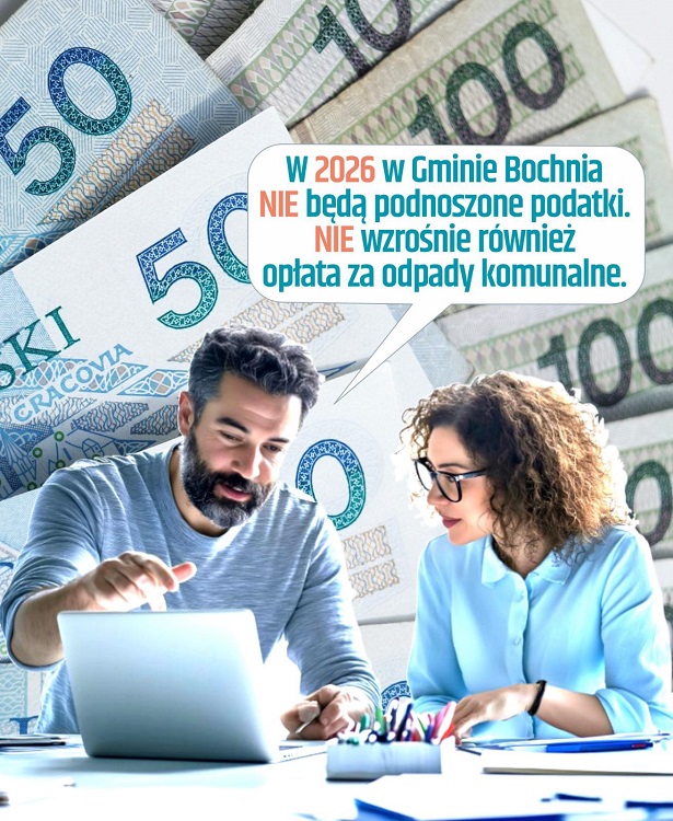 Dobre wieści z Gminy Bochnia