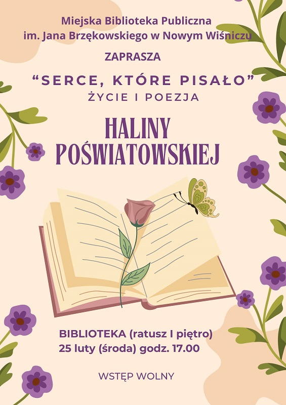 O Poświatowskiej w Wiśniczu