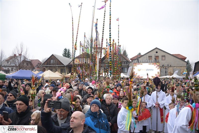 Lipnica Murowana - kto wykonał najwyższą palmę?