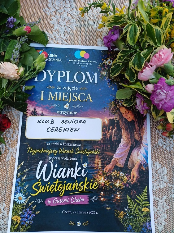 Cerekwianki uwiły najpiękniejszy wianek